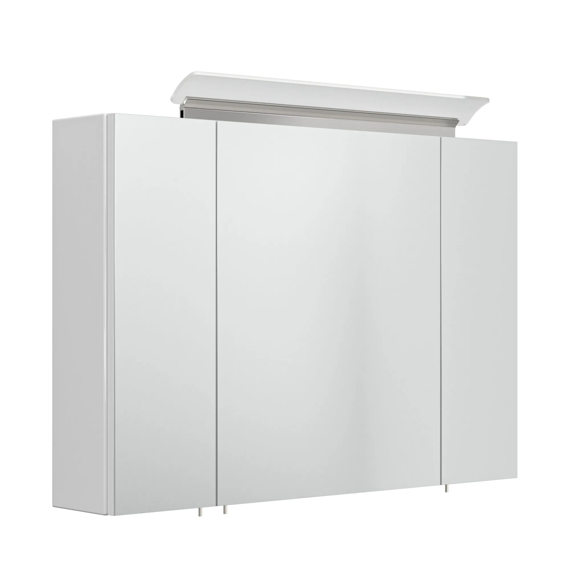 Spiegelkasten^Huisenthuis Spiegelkast Aron 90 cm Wit