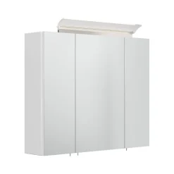 Spiegelkasten^Huisenthuis Spiegelkast Aron 75 cm Wit
