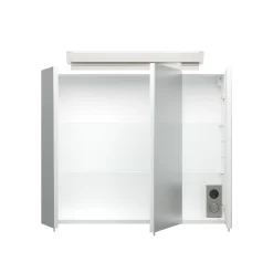 Spiegelkasten^Huisenthuis Spiegelkast Aron 75 cm Wit