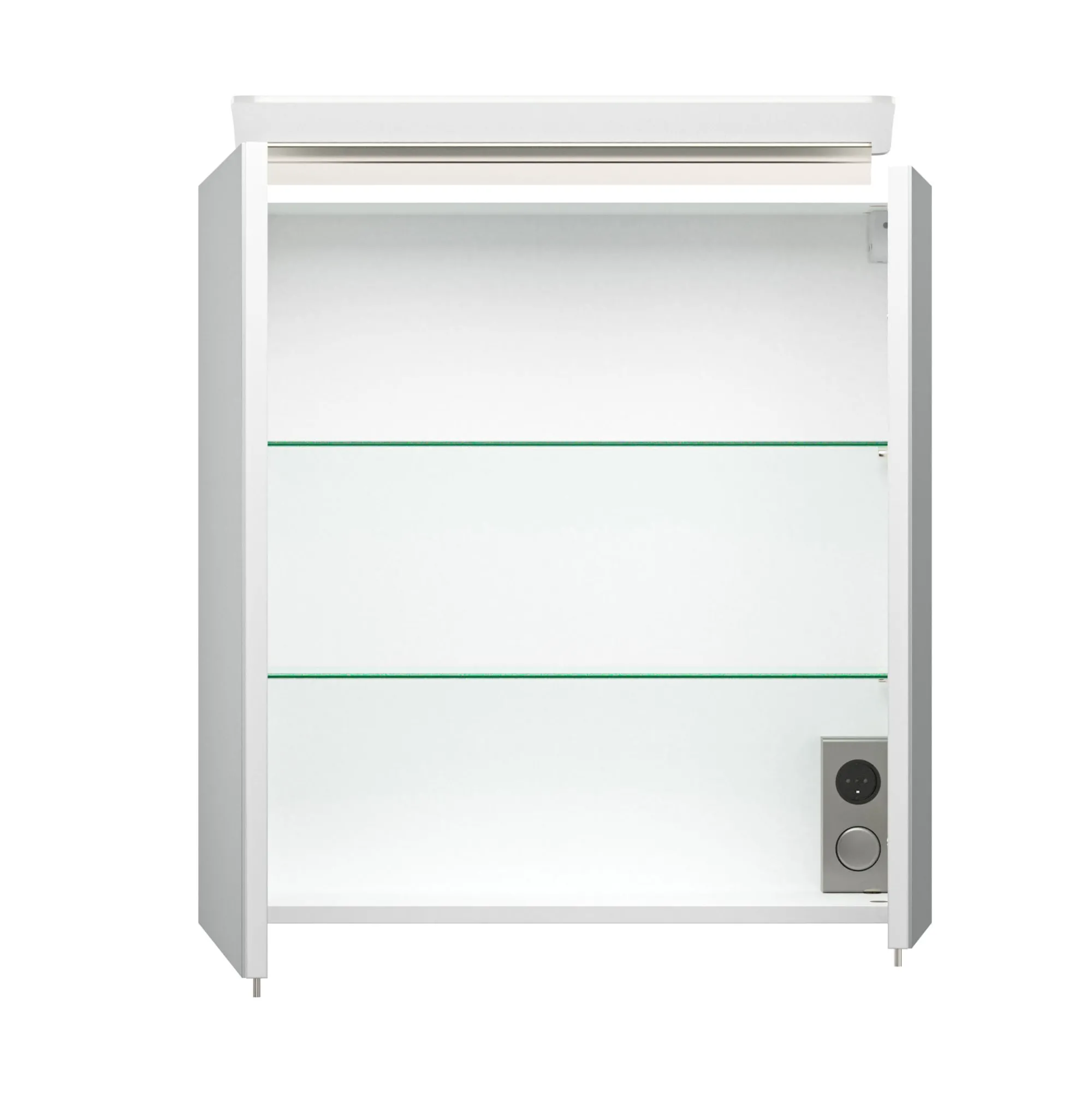 Spiegelkasten^Huisenthuis Spiegelkast Aron 60 cm Wit