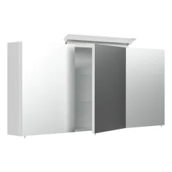 Spiegelkasten^Huisenthuis Spiegelkast Aron 140 cm Wit