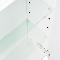 Spiegelkasten^Huisenthuis Spiegelkast Aron 140 cm Wit