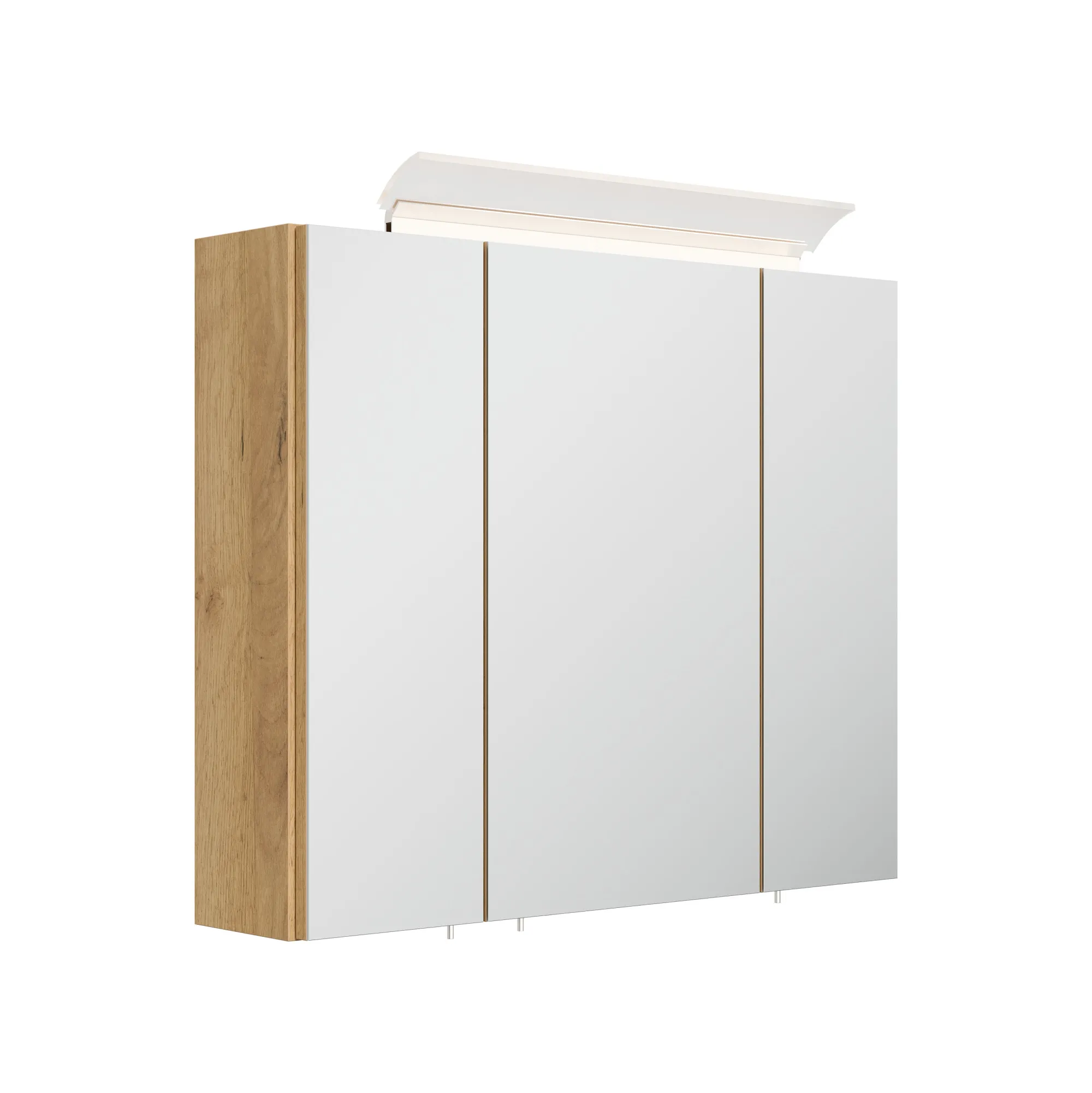 Spiegelkasten^Huisenthuis Spiegelkast Calais 75 cm Eiken