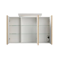 Spiegelkasten^Huisenthuis Spiegelkast Calais 100 cm Eiken