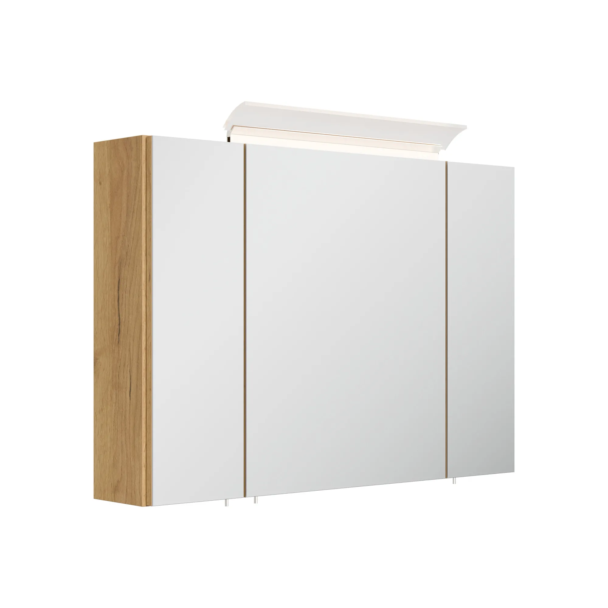 Spiegelkasten^Huisenthuis Spiegelkast Calais 90 cm Eiken