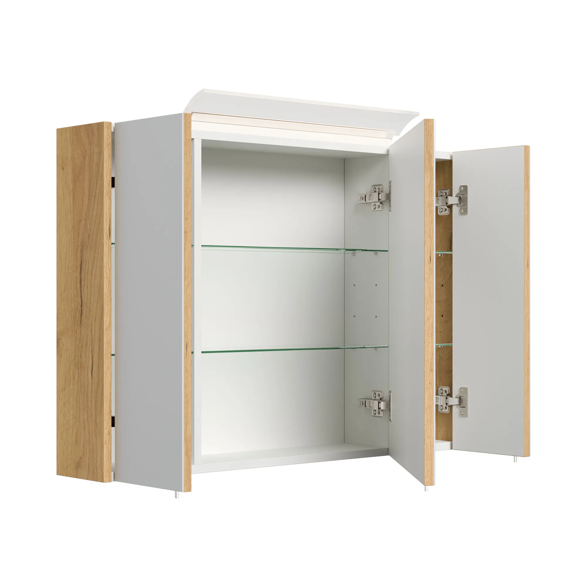 Spiegelkasten^Huisenthuis Spiegelkast Calais 90 cm Eiken