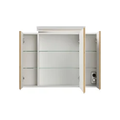 Spiegelkasten^Huisenthuis Spiegelkast Calais 90 cm Eiken