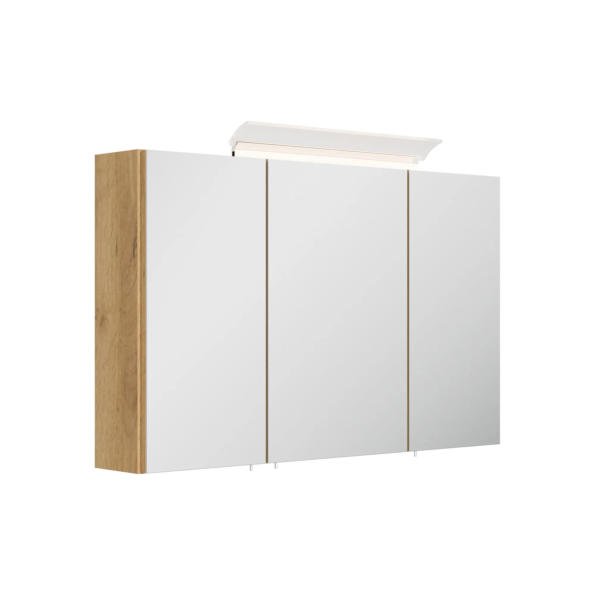 Spiegelkasten^Huisenthuis Spiegelkast Calais 120 cm Eiken