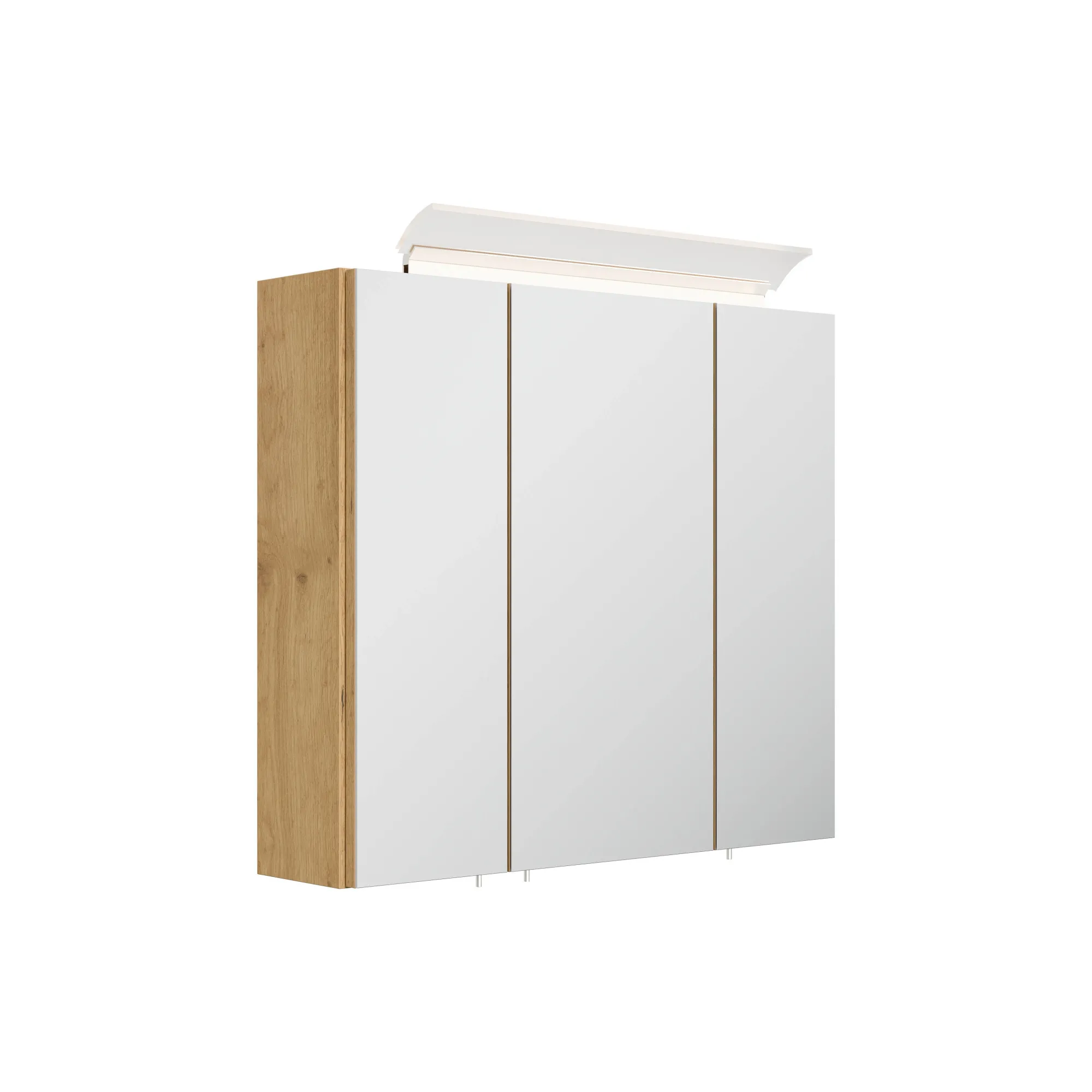 Spiegelkasten^Huisenthuis Spiegelkast Calais 70 cm Eiken
