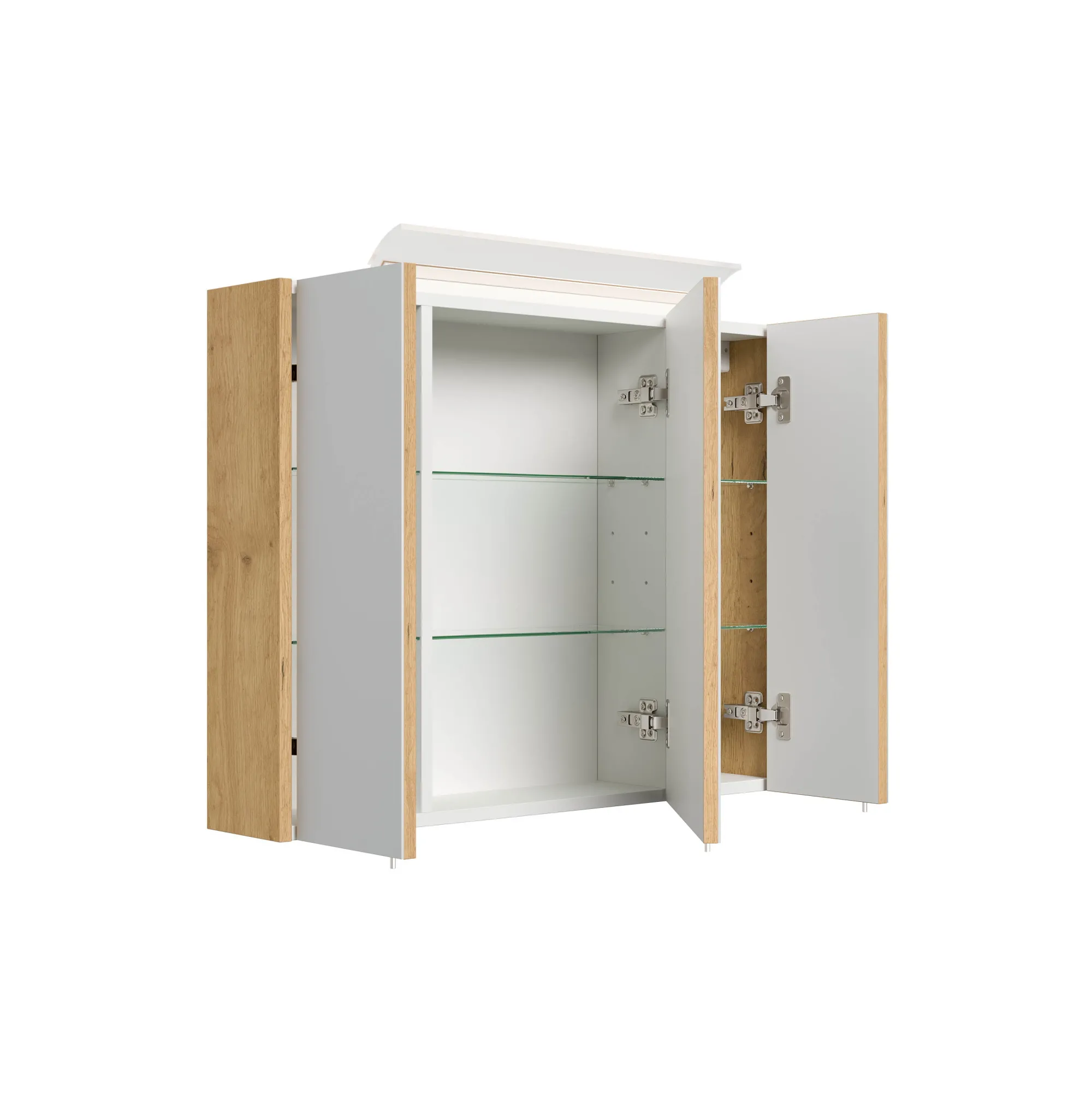 Spiegelkasten^Huisenthuis Spiegelkast Calais 80 cm Eiken