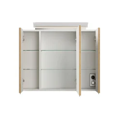 Spiegelkasten^Huisenthuis Spiegelkast Calais 80 cm Eiken