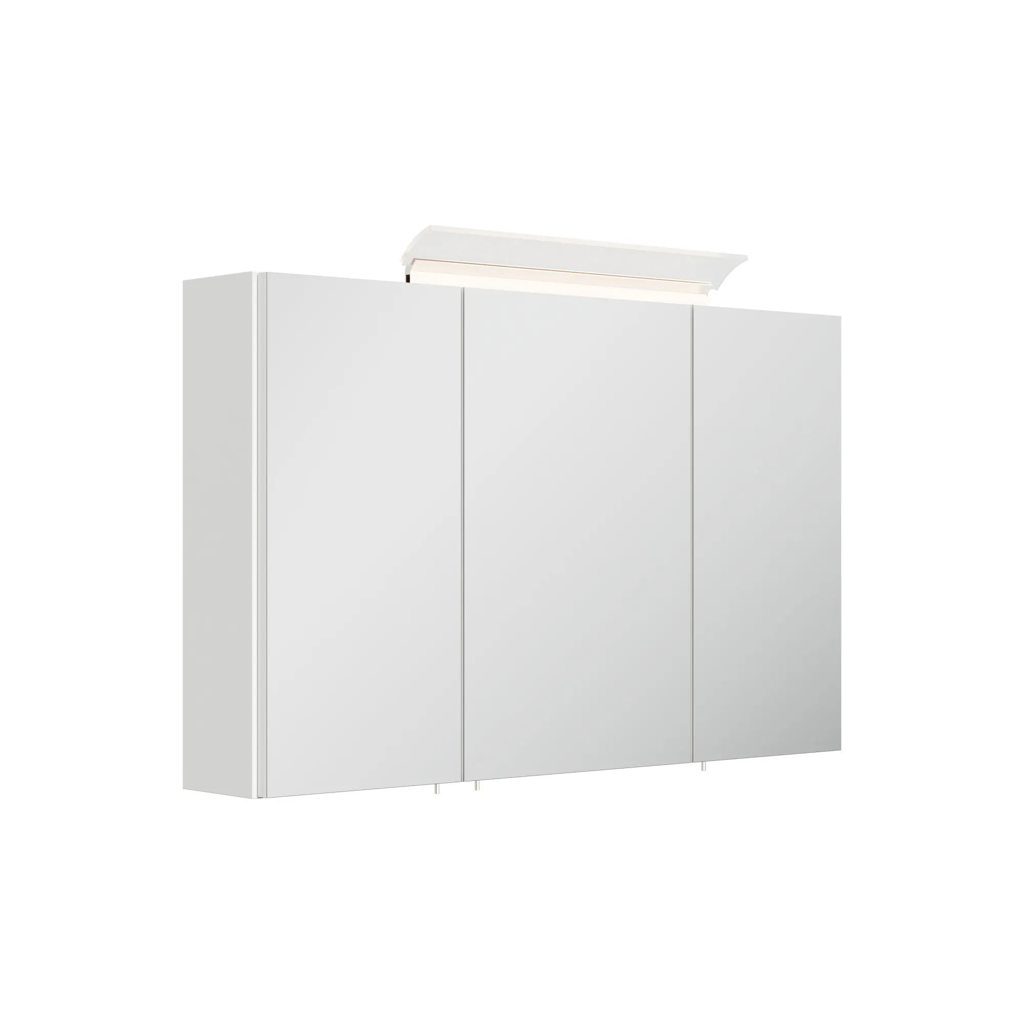 Spiegelkasten^Huisenthuis Spiegelkast Calais Hoogglans 120 cm Wit