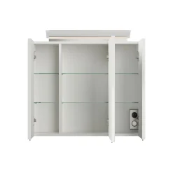 Spiegelkasten^Huisenthuis Spiegelkast Calais Hoogglans 75 cm Wit