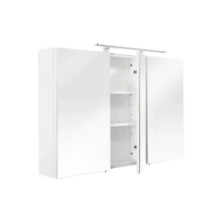Spiegelkasten^Huisenthuis Spiegelkast Miami Wit 110 cm