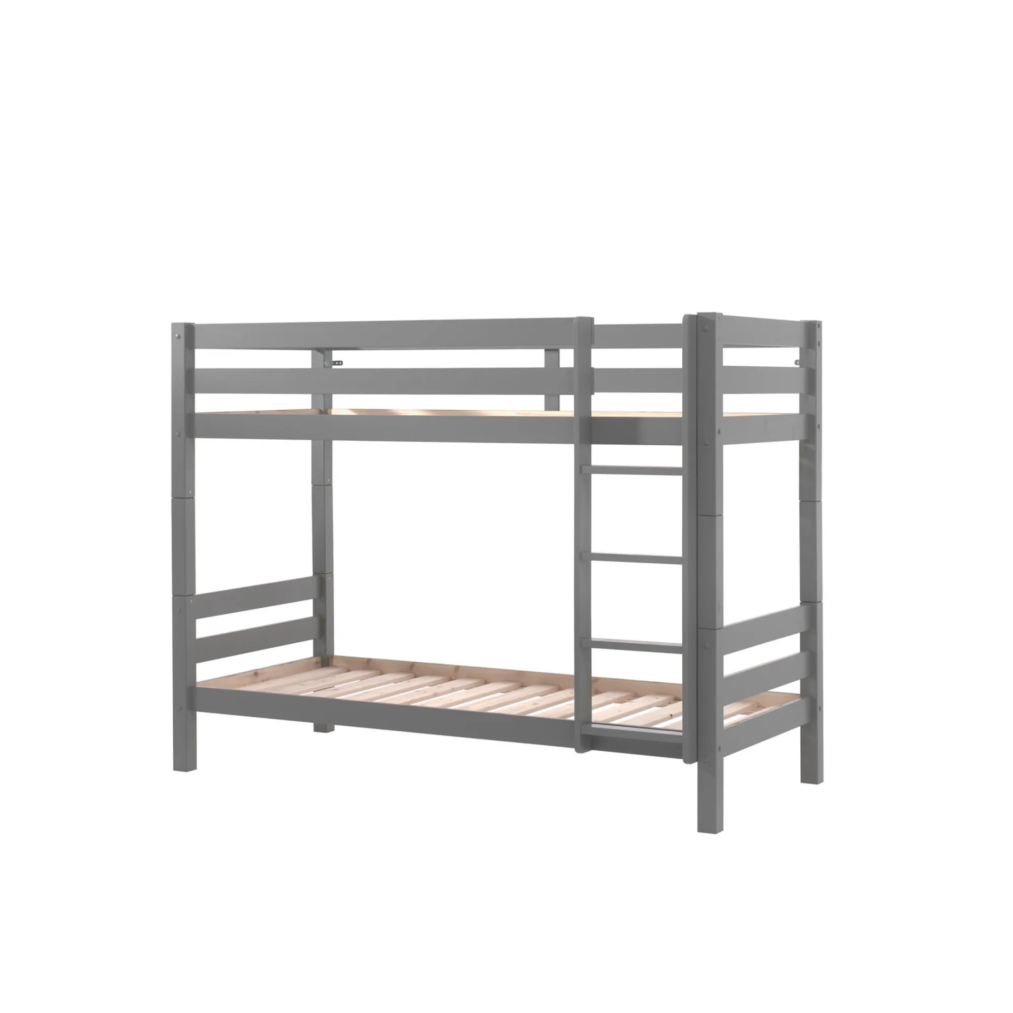 Kinderbedden^Huisenthuis Stapelbed Charlie Halfhoog Grijs