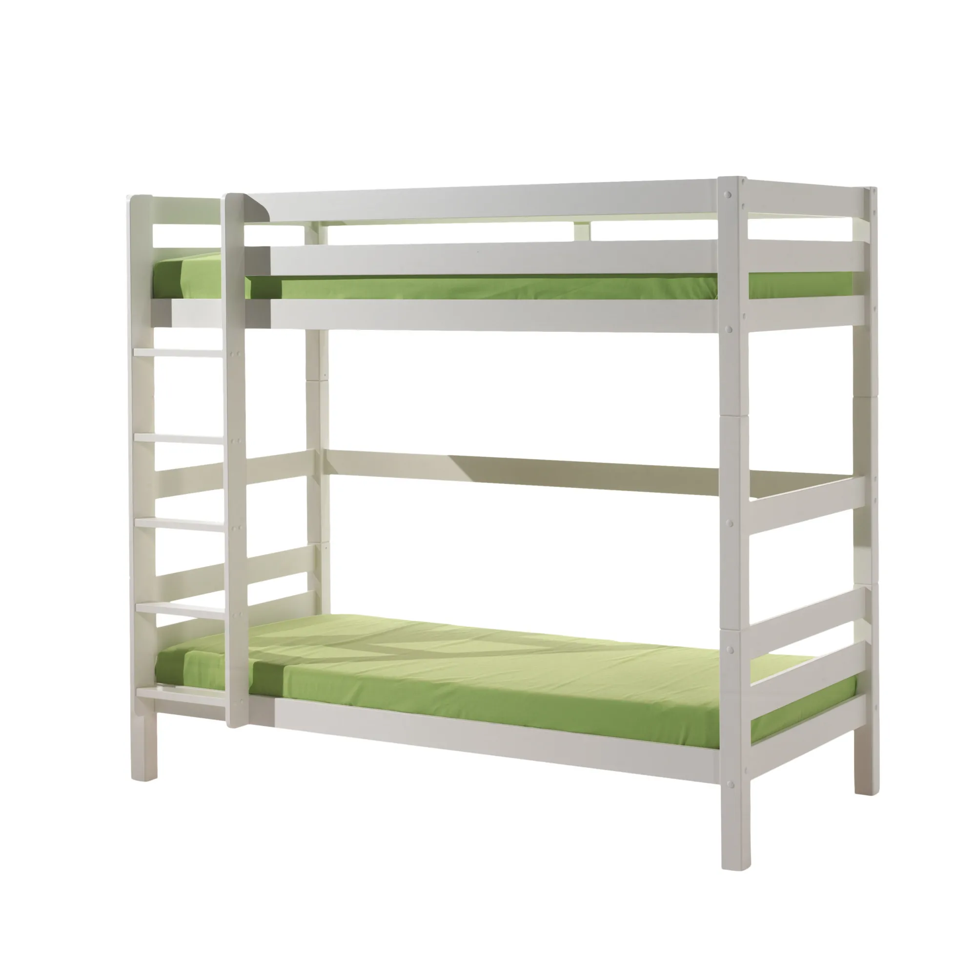 Kinderbedden^Huisenthuis Stapelbed Charlie Hoog Wit