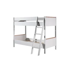 Kinderbedden^Huisenthuis Stapelbed Dex Grenen 90×200 cm Wit