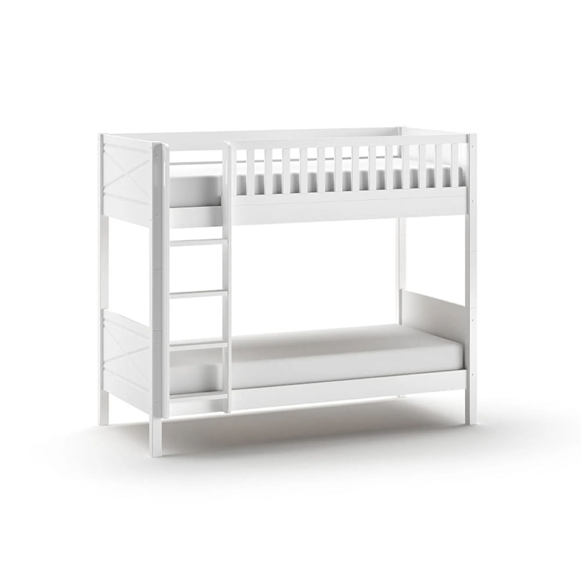 Kinderbedden^Huisenthuis Stapelbed Jonas Wit
