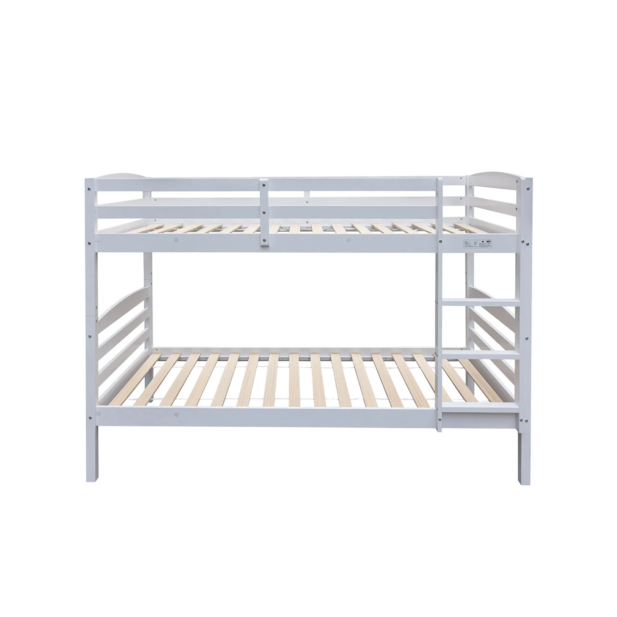 Kinderbedden^Huisenthuis Stapelbed Ravi Wit 90×200 cm Grenen