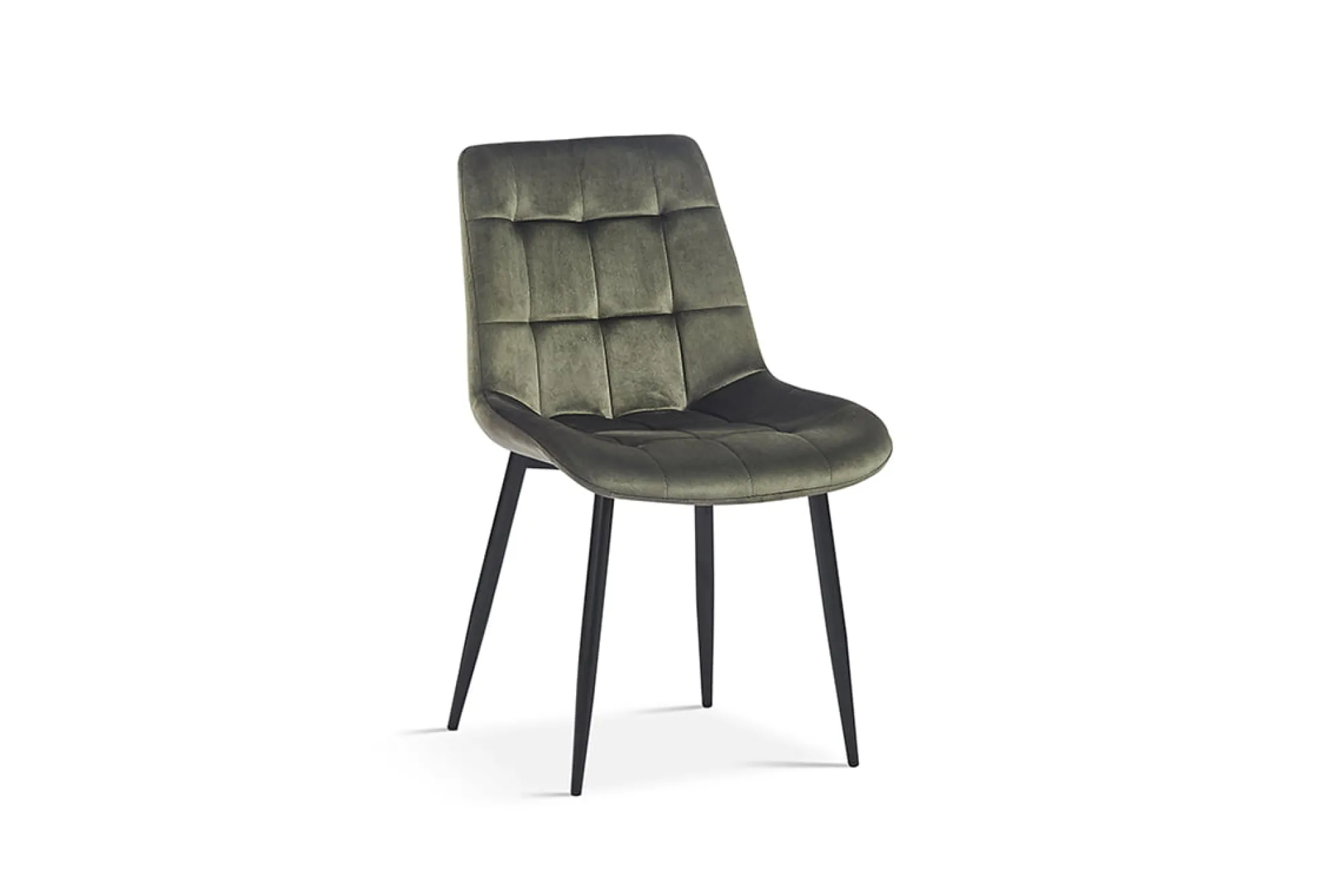 Eetkamerstoelen^Huisenthuis Stoel Alice – Set van 4 Groen