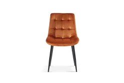 Eetkamerstoelen^Huisenthuis Stoel Alice – Set van 4 Oranje