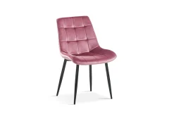 Eetkamerstoelen^Huisenthuis Stoel Alice – Set van 4 Roze