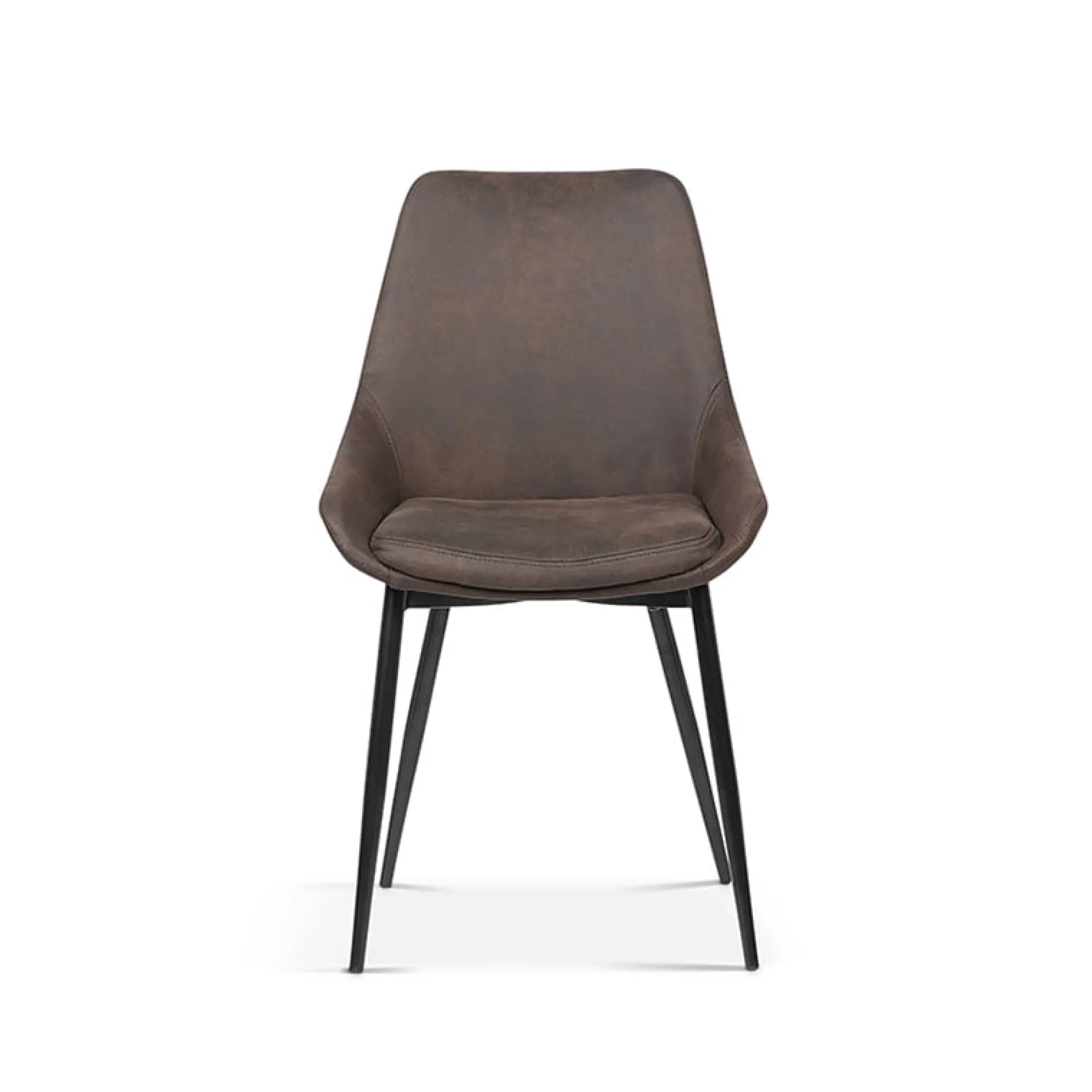 Eetkamerstoelen^Huisenthuis Stoel Bern – Set van 2 Bruin