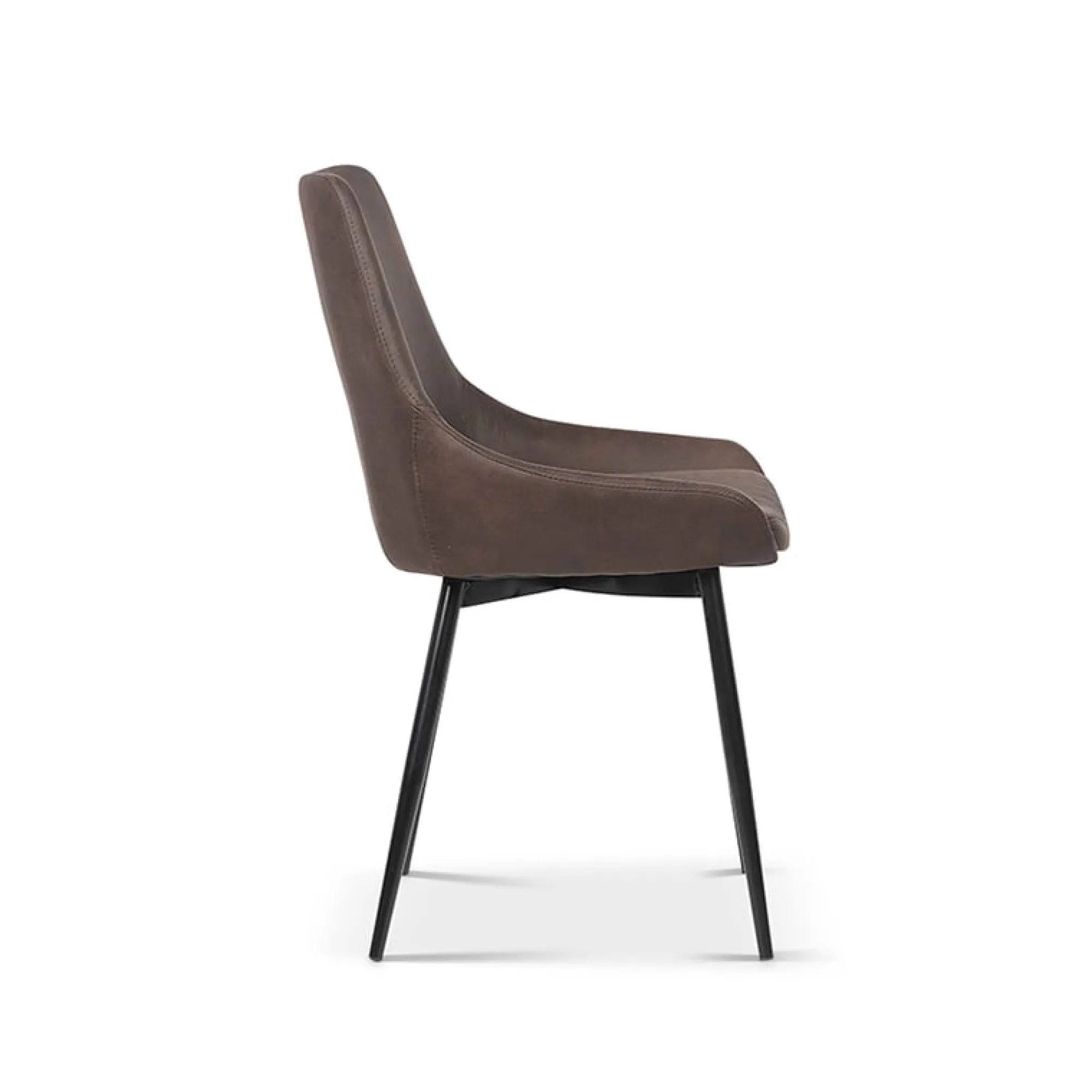 Eetkamerstoelen^Huisenthuis Stoel Bern – Set van 2 Bruin
