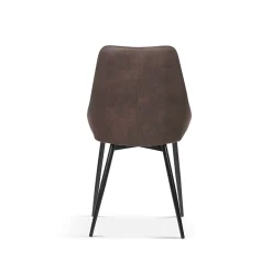 Eetkamerstoelen^Huisenthuis Stoel Bern – Set van 2 Bruin