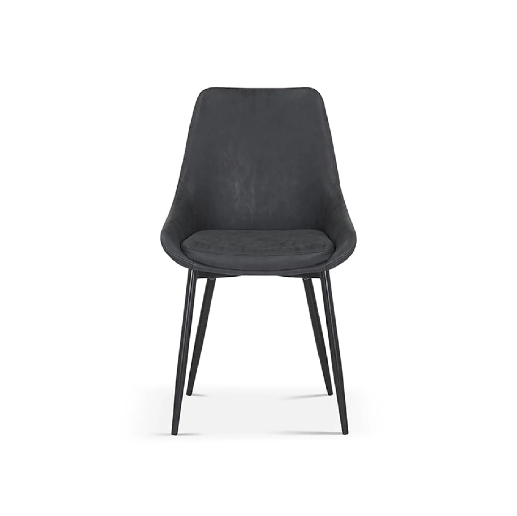 Eetkamerstoelen^Huisenthuis Stoel Bern Donkergrijs