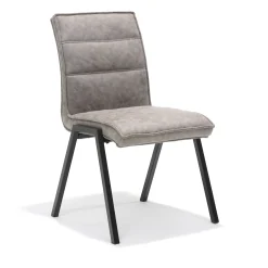 Eetkamerstoelen^Huisenthuis Stoel Carmen – Set van 4 Pebble