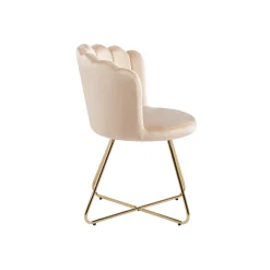 Eetkamerstoelen^Huisenthuis Stoel Chanelle – Set van 2 Beige