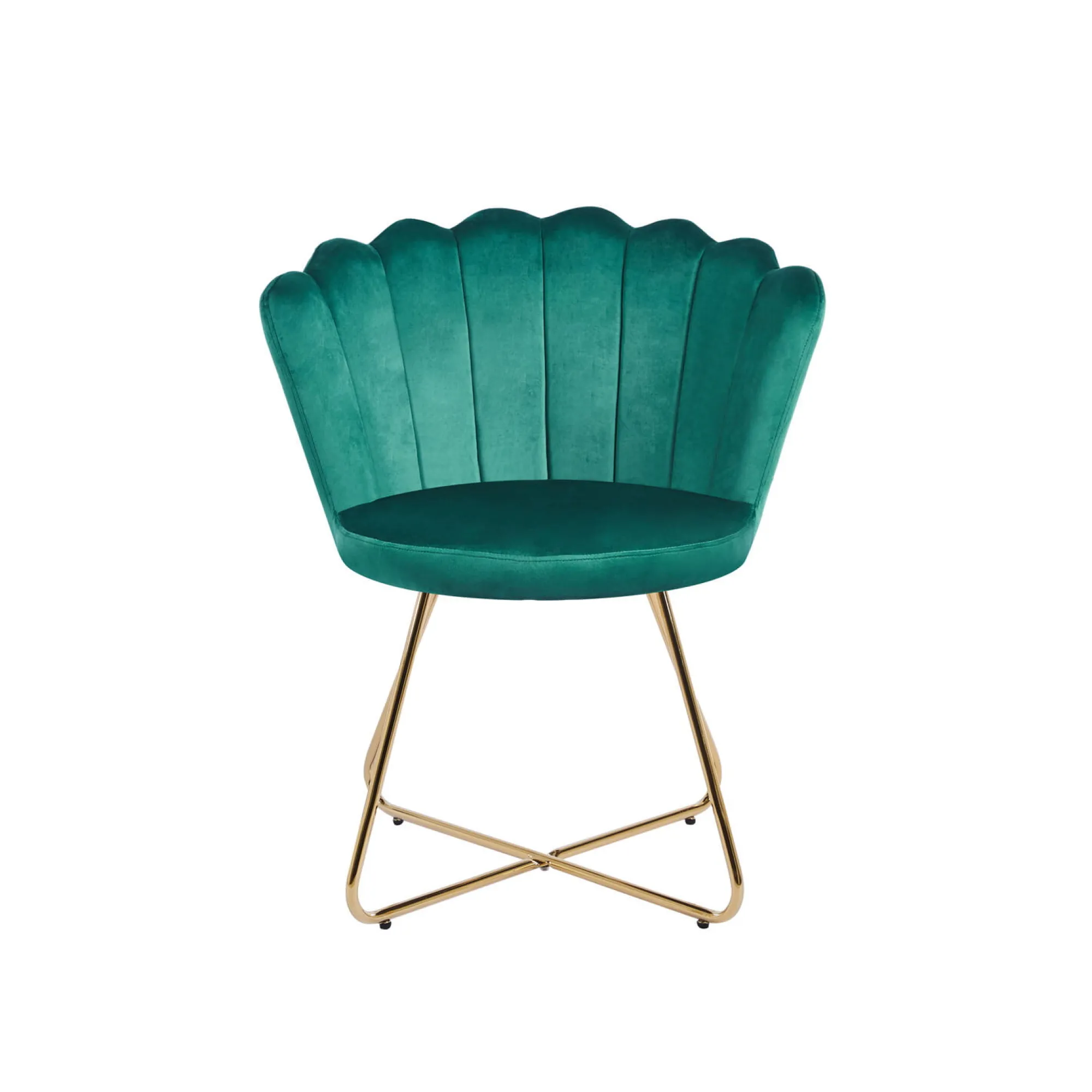 Eetkamerstoelen^Huisenthuis Stoel Chanelle – Set van 2 Groen