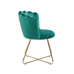 Eetkamerstoelen^Huisenthuis Stoel Chanelle – Set van 2 Groen