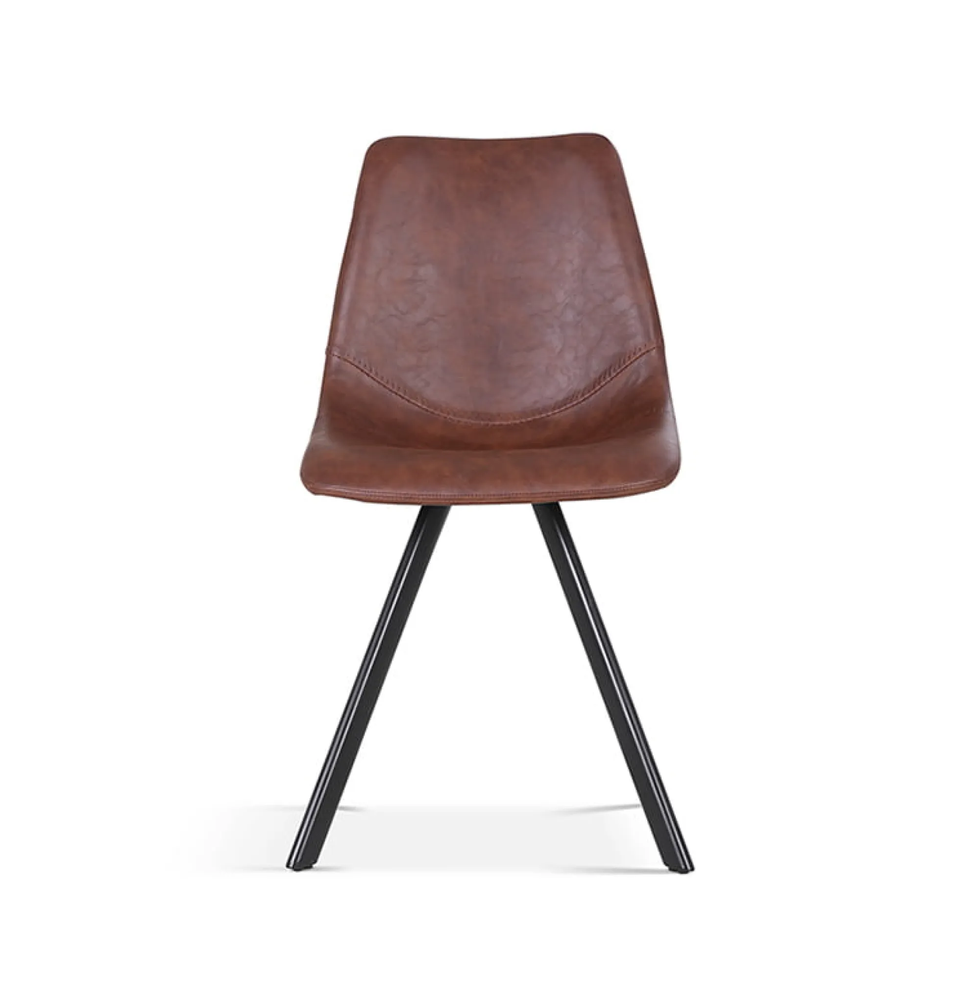 Eetkamerstoelen^Huisenthuis Stoel Collin – Set van 2 Bruin