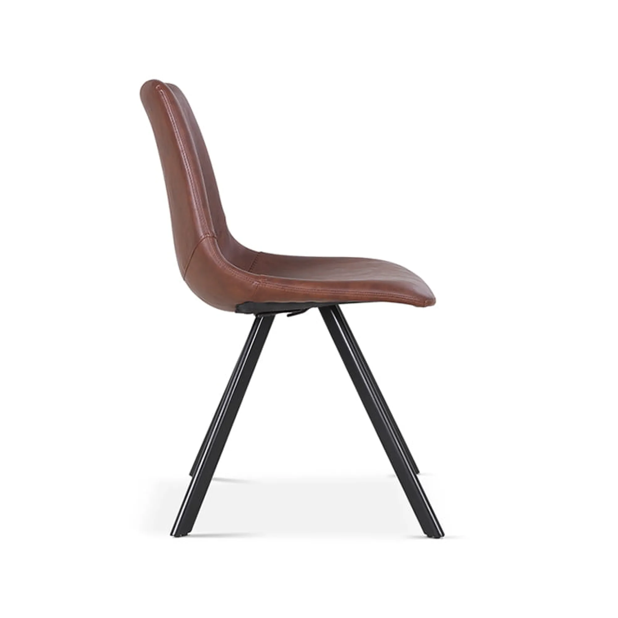 Eetkamerstoelen^Huisenthuis Stoel Collin – Set van 2 Bruin