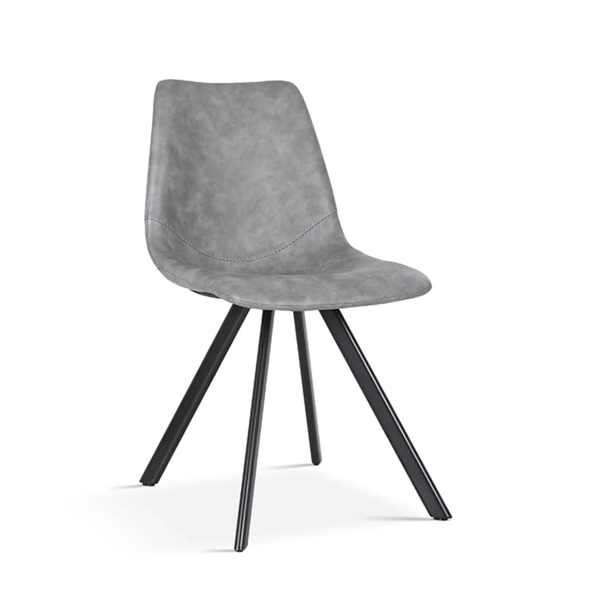 Eetkamerstoelen^Huisenthuis Stoel Collin – Set van 2 Grijs