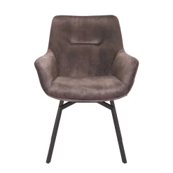 Eetkamerstoelen^Huisenthuis Stoel Denise Taupe