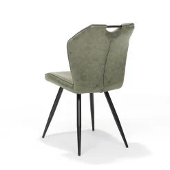 Eetkamerstoelen^Huisenthuis Stoel Floris – Set van 4 Groen