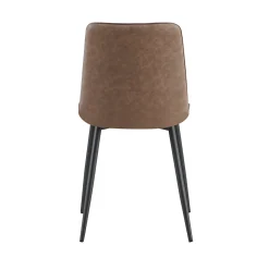 Eetkamerstoelen^Huisenthuis Stoel Fons Bruin – Set van 4