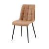 Eetkamerstoelen^Huisenthuis Stoel Fons Cognac – Set van 4