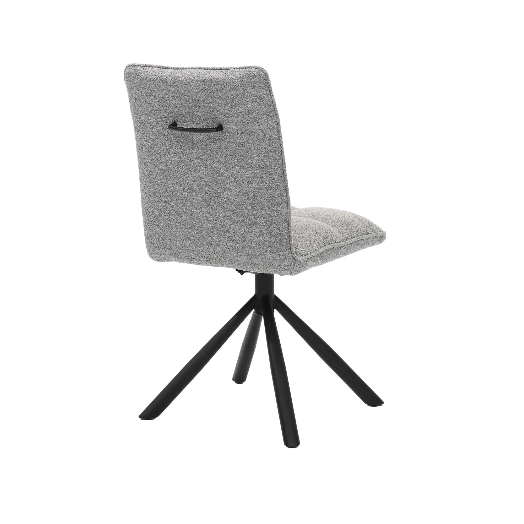 Eetkamerstoelen^Huisenthuis Stoel Gilles Stof – Set van 4 Steel