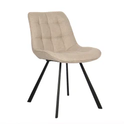 Eetkamerstoelen^Huisenthuis Stoel Johanna Beige – Set van 2