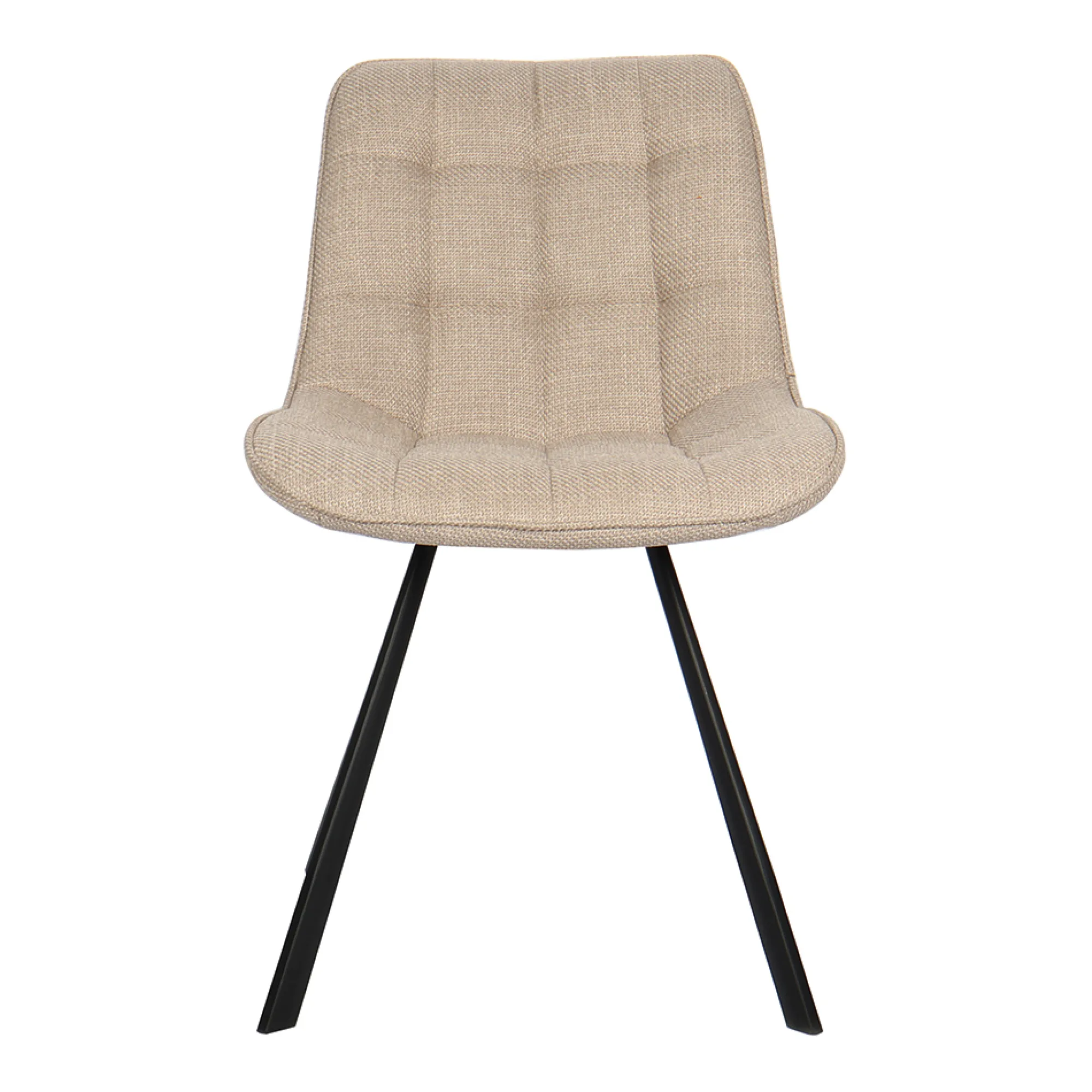 Eetkamerstoelen^Huisenthuis Stoel Johanna Beige – Set van 2