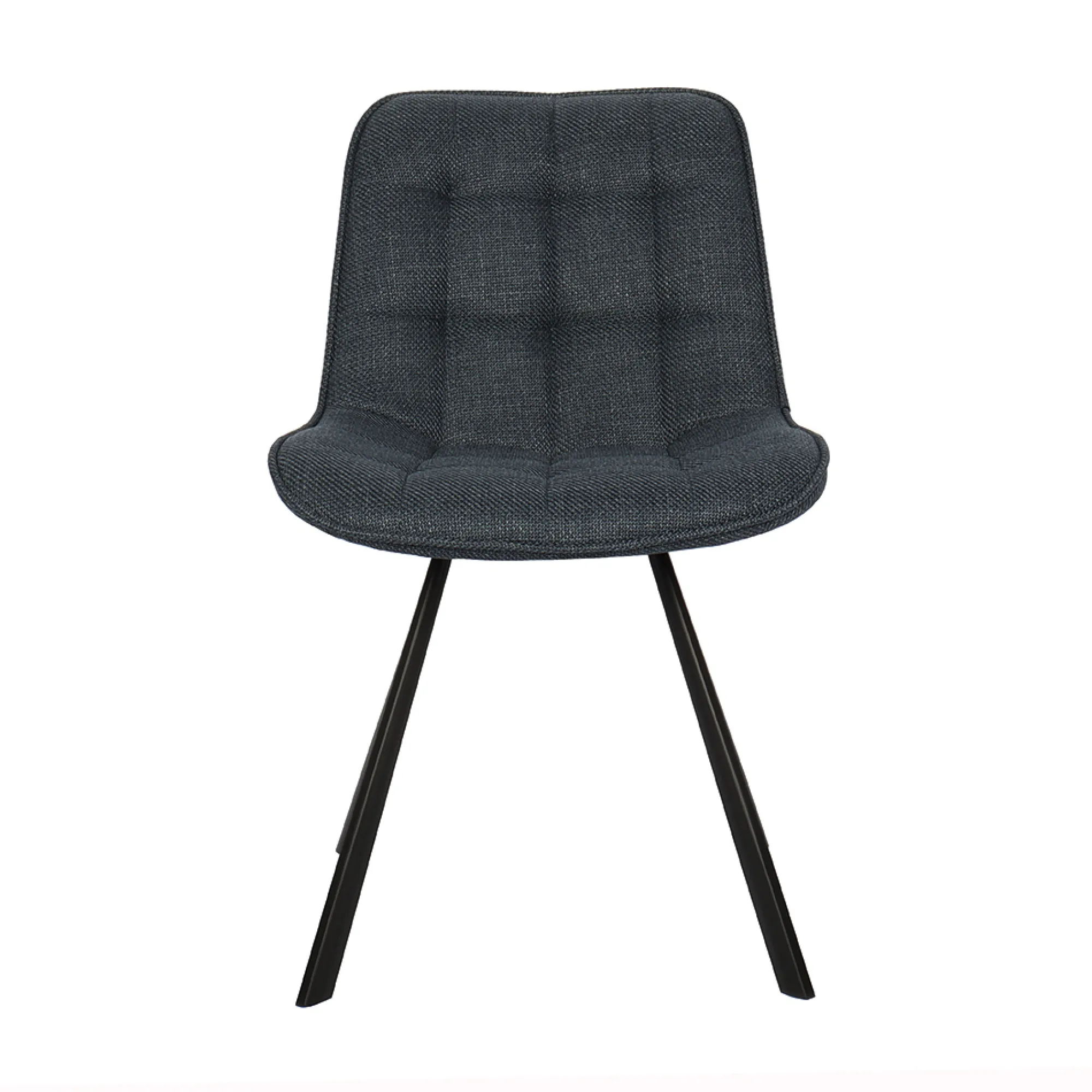 Eetkamerstoelen^Huisenthuis Stoel Johanna Donkerblauw – Set van 2