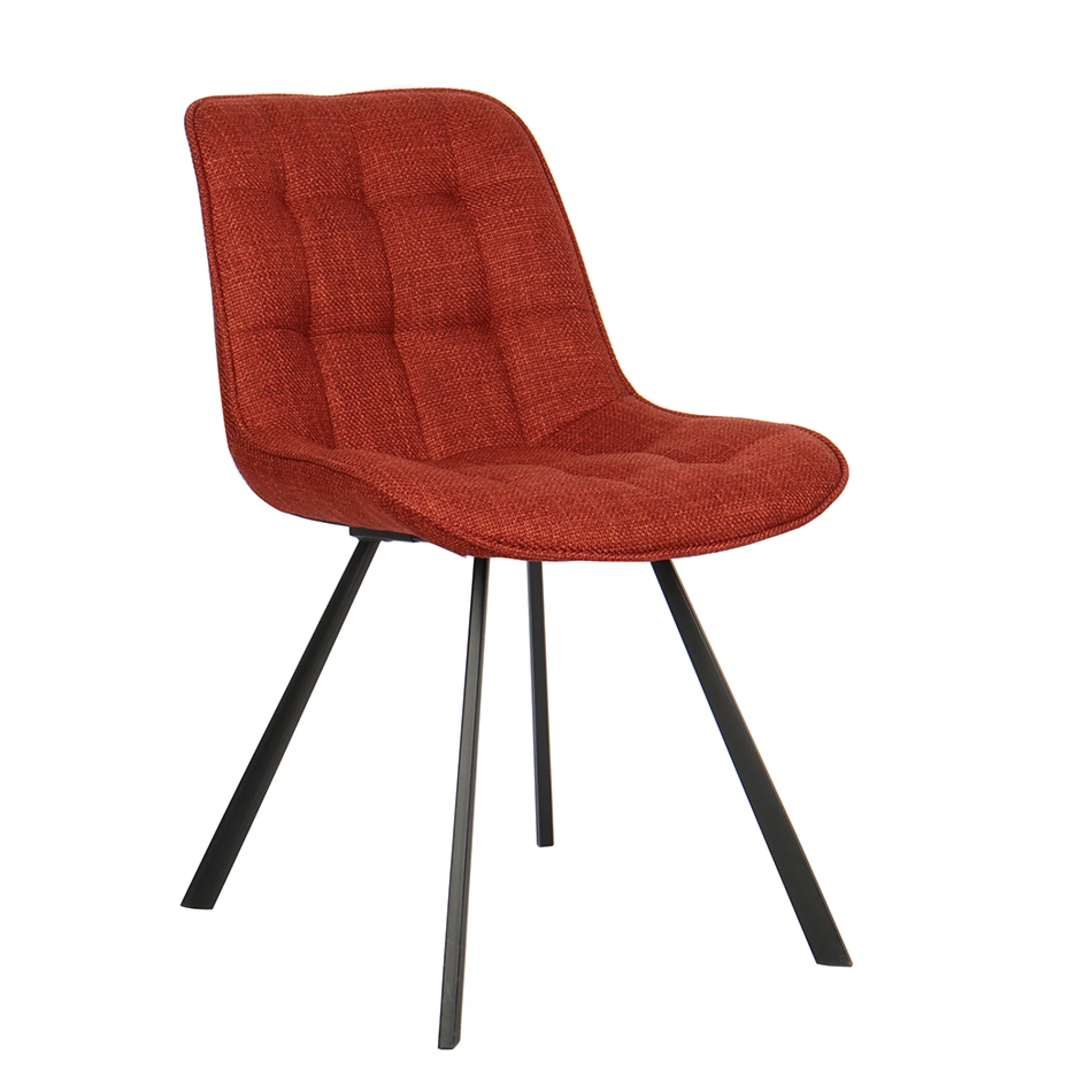 Eetkamerstoelen^Huisenthuis Stoel Johanna Rood – Set van 2