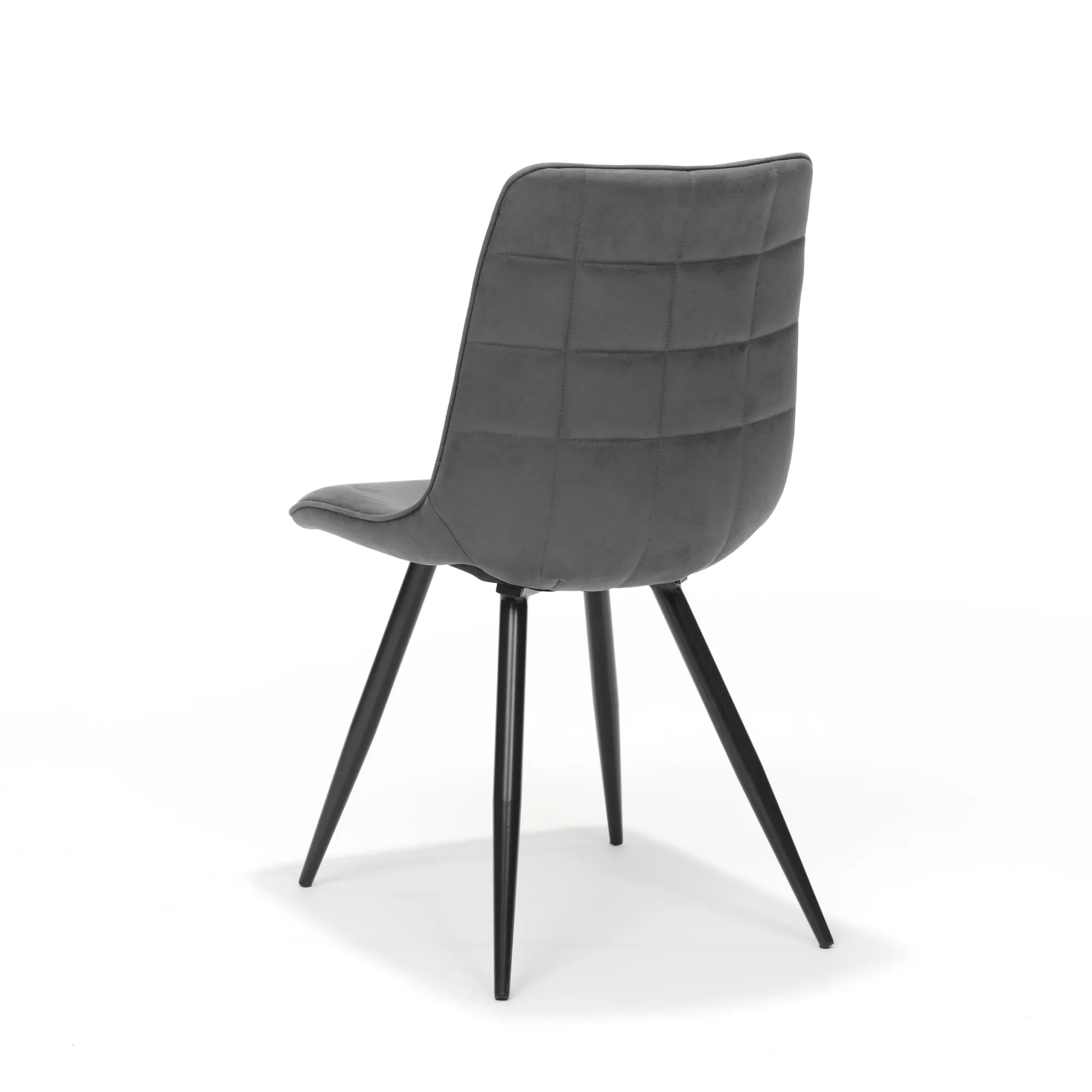 Eetkamerstoelen^Huisenthuis Stoel Jonah Antraciet – Set van 2
