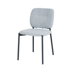 Eetkamerstoelen^Huisenthuis Stoel Killian Lichtgrijs – Set van 2