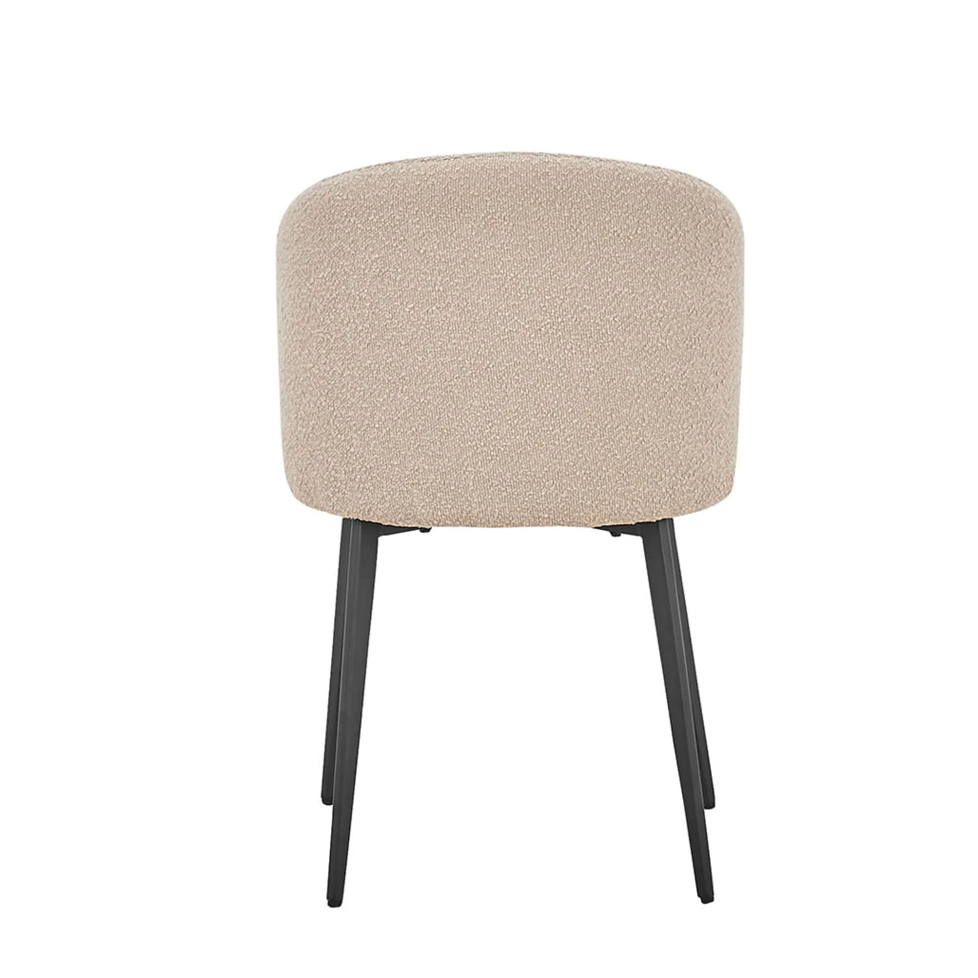 Eetkamerstoelen^Huisenthuis Stoel Lena Bouclé – Set van 2 Zand