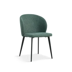 Eetkamerstoelen^Huisenthuis Stoel Lena – Set van 4 Groen